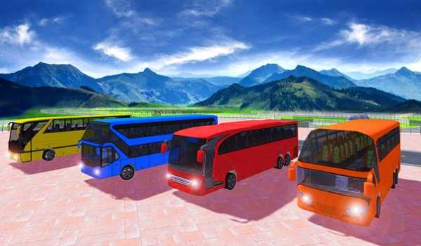 Offroad Coach Bus Driving Simulator 3D screenshot 5