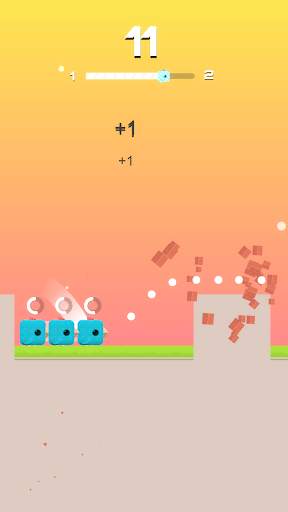Stack Bird: Flappy Fly Bird Run Fun Race 2D скриншот 2