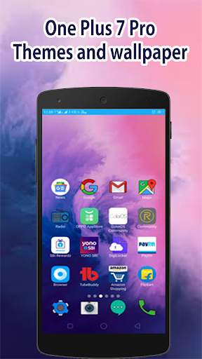 Theme launcher for one plus 7 screenshot 1