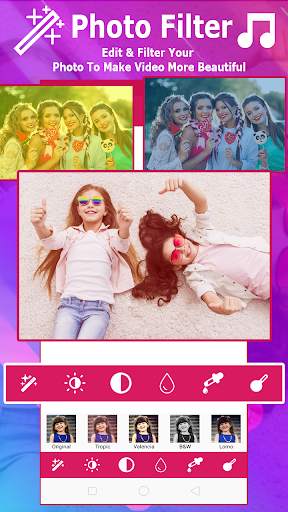 Photo Video Editor With Song:  screenshot 3