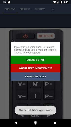 Bush TV Remote 6 تصوير الشاشة