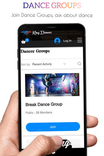 King Dancer - Chat, Learn Steps & Lets Dance 2021 скриншот 3