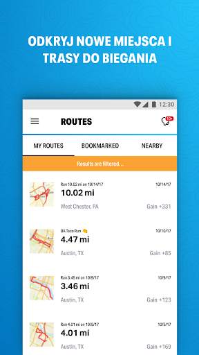 Uruchom z MapMyRun screenshot 4