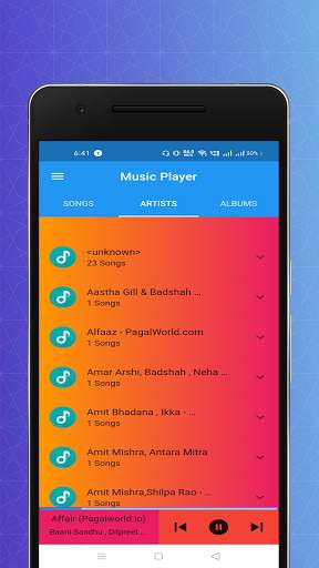 Music Player 2021 - MP3 Player , Audio Player स्क्रीनशॉट 7