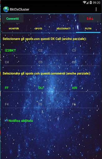 BktDxCluster screenshot 4