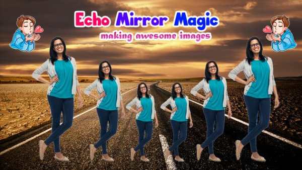 Echo Mirror - Blend Photo Editor скриншот 2