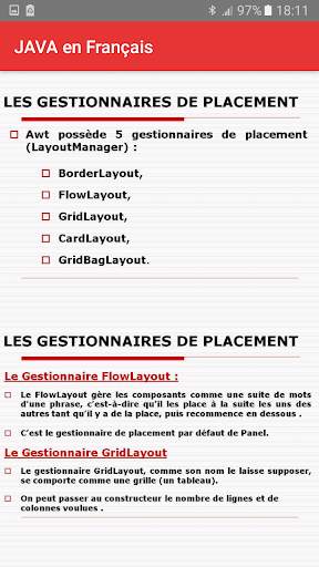 JAVA en Français screenshot 4