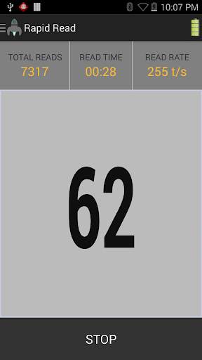 Zebra ZETI RFID Mobile screenshot 2