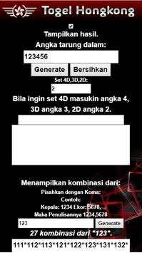 Togel Hongkong screenshot 6