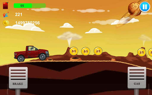 Uphill Race Mountain BTR Climbing Winter Game 2020 screenshot 11