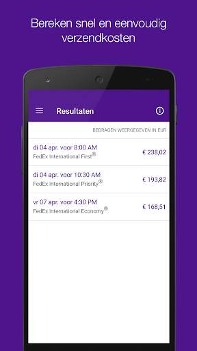 FedEx Mobile screenshot 3