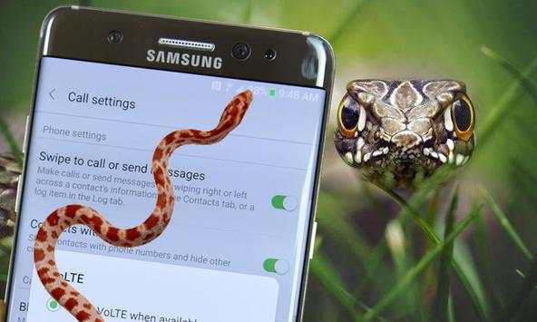 snake on screen 1 تصوير الشاشة
