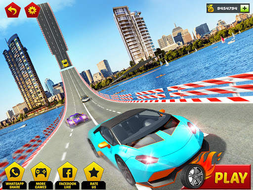Impossible GT Car Racing Stunt screenshot 9