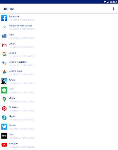 LitePass: to the Lite version! screenshot 2