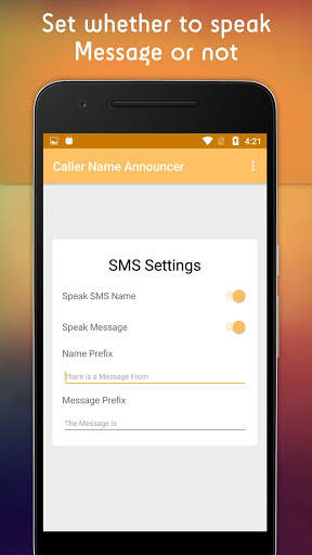 Call Announcer : Caller Name And SMS Speaker screenshot 4