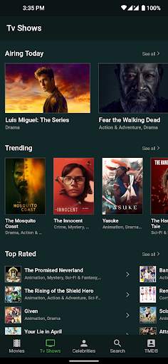 TMDb Movies Tv Shows screenshot 3