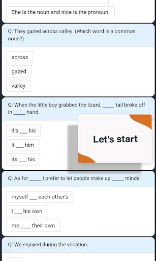 English Grammar Practice Tests скриншот 8