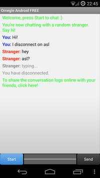 Omegle Android FREE screenshot 3