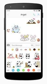 One SMS, MMS - New Emoji, Sticker GIF screenshot 6