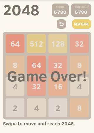 2048 Original Game screenshot 5