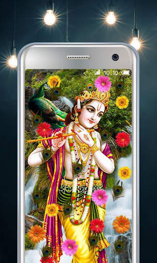 Lord Krishna Live Wallpaper screenshot 2