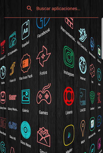 Color Lines - Icon Pack screenshot 1