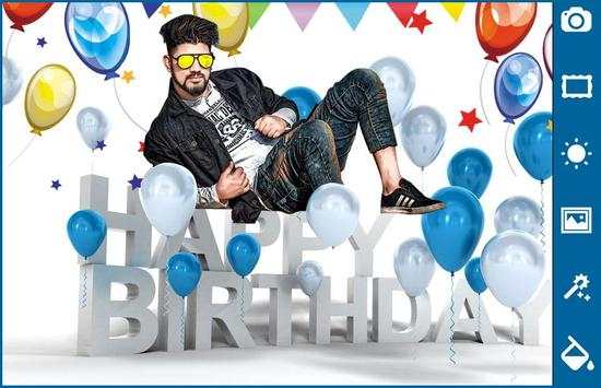 Birthday Photo Frame screenshot 2
