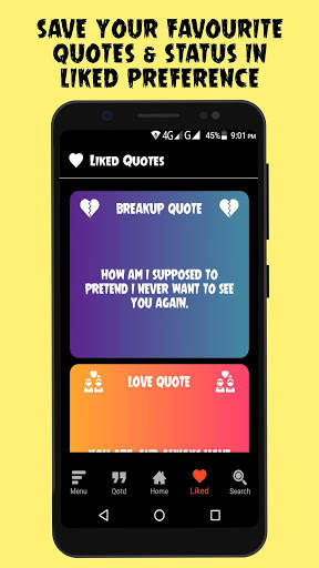 Top Quotes and Status 2020 - Best Fullscreen Quote screenshot 7