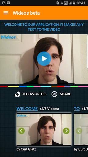 Wideos Video Words tool free screenshot 17