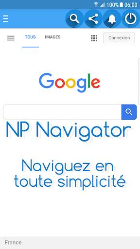 NP Navigateur screenshot 1