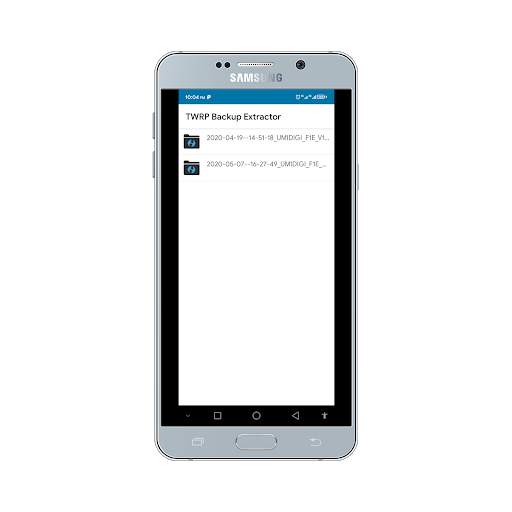 TWRP Backup Extractor скриншот 2