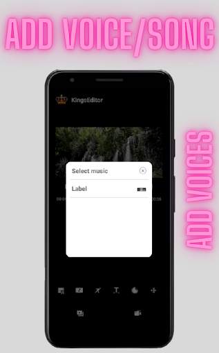KingsEditor video editor free-cut video, add songs screenshot 3