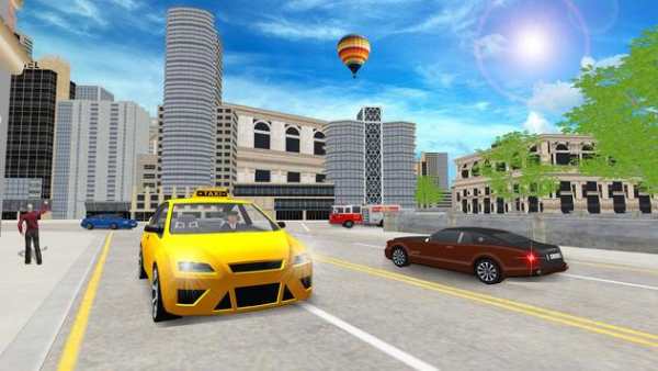 Rapid Crazy Taxi Driving screenshot 2