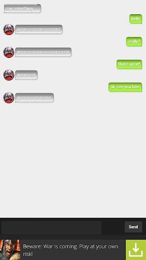 Zombie Bot Chat with a Zombie screenshot 1