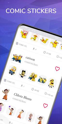 Animated Stickers For WhatsApp, Telegram & Signal screenshot 1