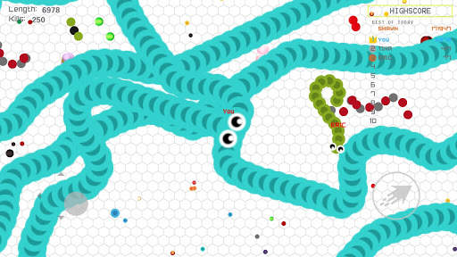 Snake Battle io: Worm and Slither Game screenshot 2