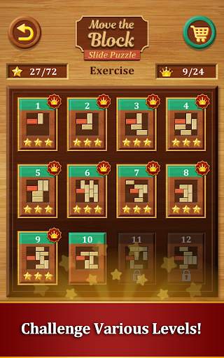 Move the Block : Slide Puzzle 5 تصوير الشاشة