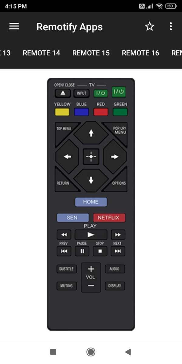 Remote Control For SONY TV screenshot 7