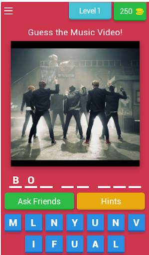 Guess the BTS Song by MV (850 Levels!) screenshot 1
