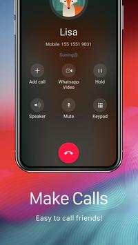OS12 Messenger for SMS 2019 - Call app screenshot 6