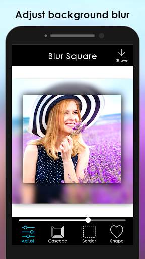 Blur Photo Square : Image Blur editor screenshot 1