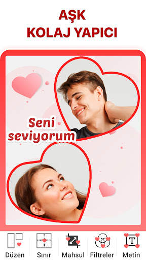 Sevgi Kolajı - Foto Editörü screenshot 1