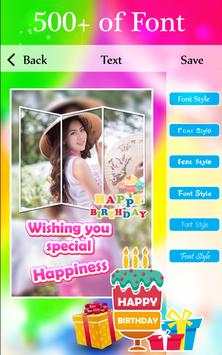 Happy Birthday Photo Collage screenshot 2