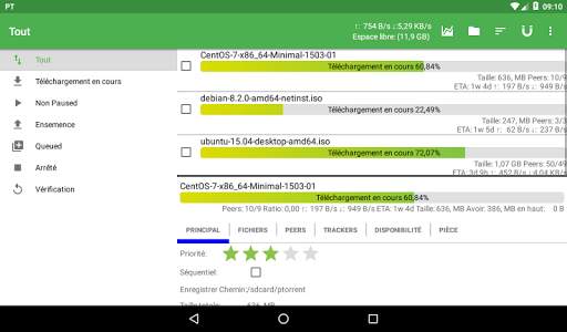 PTorrent Pro - torrent application screenshot 6
