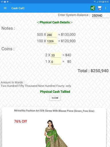 Cash CalC (Calculator) screenshot 11