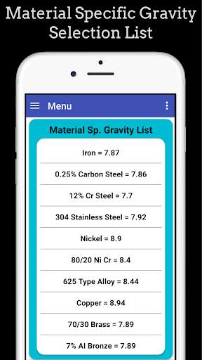 Welding Weight and Cost Calculator скриншот 4