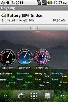 Battery Status Widget screenshot 1