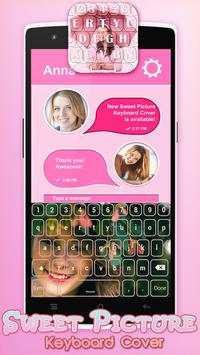Sweet Picture Keyboard Cover screenshot 2