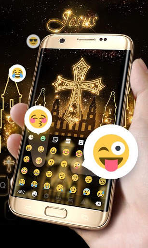 Jesus Go Keyboard Theme screenshot 3