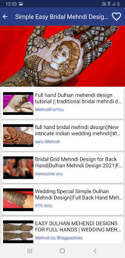 Mehndi Design : Mehndi Art Vid screenshot 7